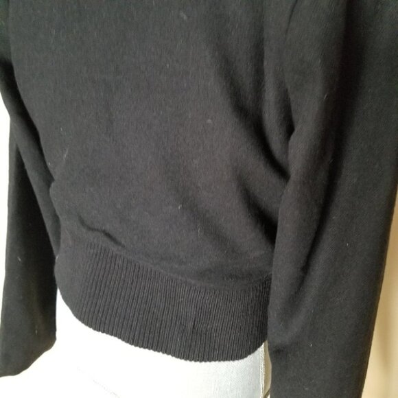 One Teaspoon Cadet Blazer Cropped  Black with Gold buttons Medium - Picture 12 of 15